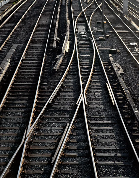 Enlace ferroviario — Foto de Stock