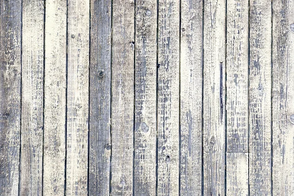 Verweerde hout met witte verf peeling — Stockfoto