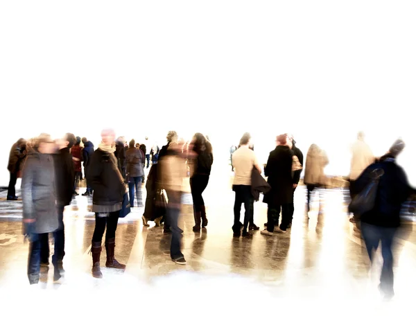 Crowd of blurred — Stock Photo, Image