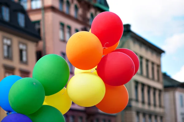 Ett gäng ballonger — Stockfoto