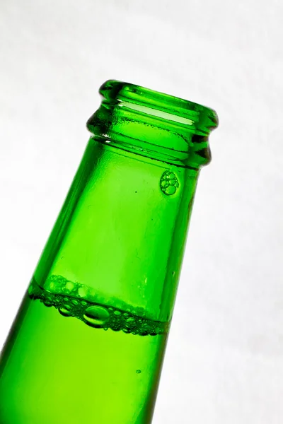 Groene bierfles — Stockfoto