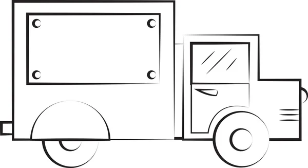 Camion — Image vectorielle