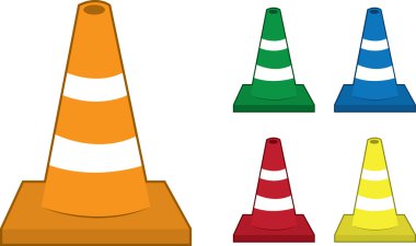 Safety Cones clipart