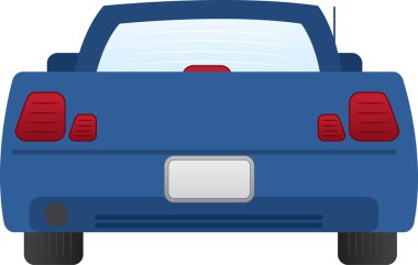 Car Back clipart