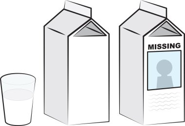 Milk Cartons clipart