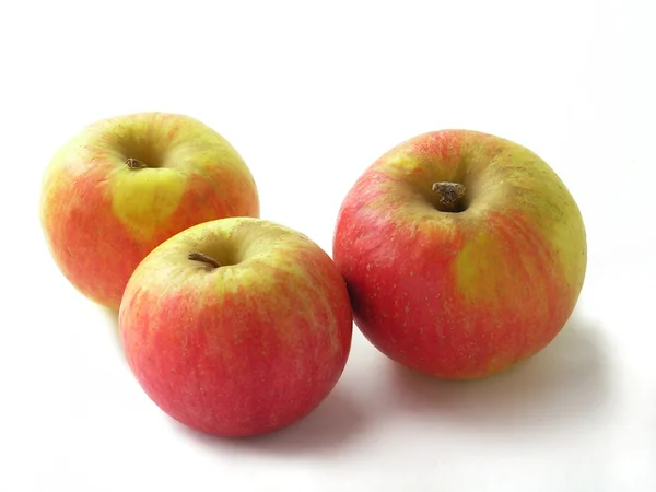 Červená sladká jablka — Stock fotografie