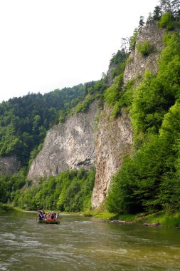 Pieniny mountains and Dunajec river clipart