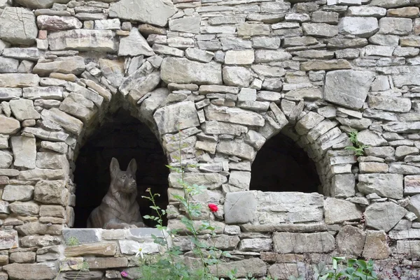 Medieval historical stony castle in Niedzica — Stock Photo, Image
