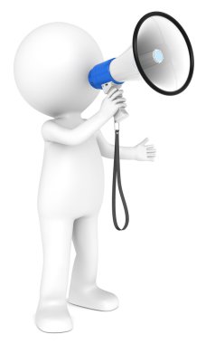 Megaphone. clipart