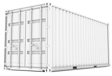 Cargo Container. clipart