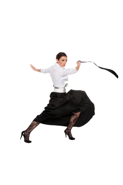 Sexy bailarina femenina — Foto de Stock