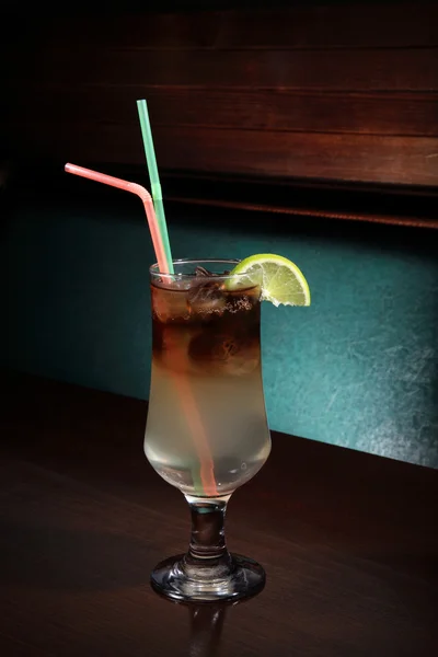 Glas long Island cocktail — Stockfoto