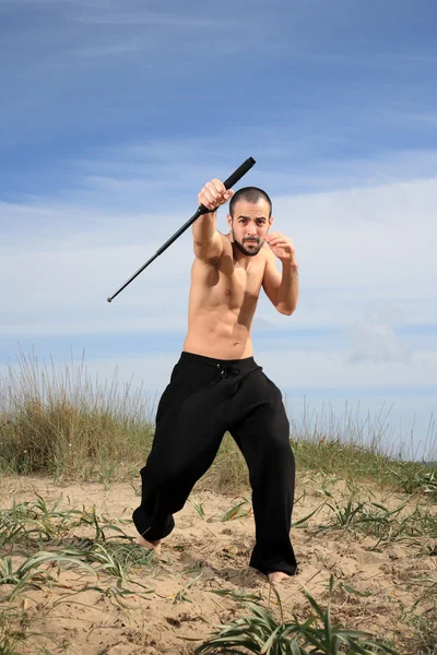 Martial arts instructor — Stock Photo, Image