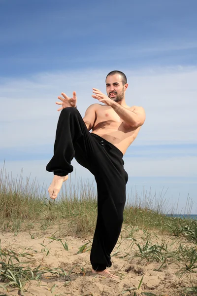Викладач бойових мистецтв — стокове фото