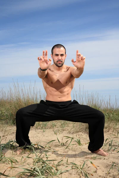 Martial arts instructeur — Stockfoto