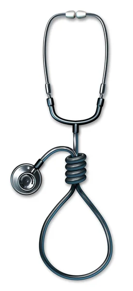 Crise de seguro médico — Fotografia de Stock