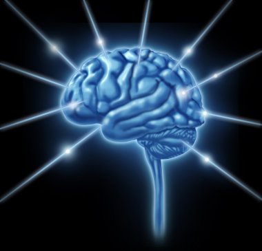 Brain connections intelligence clipart