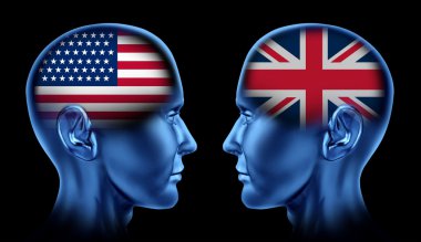 U.S.A and Britain Business Relationship clipart