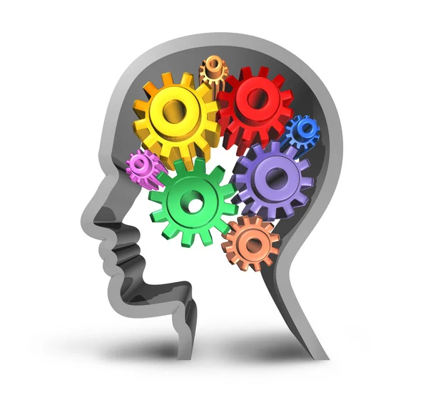 Menselijk hersens werking — Stockfoto