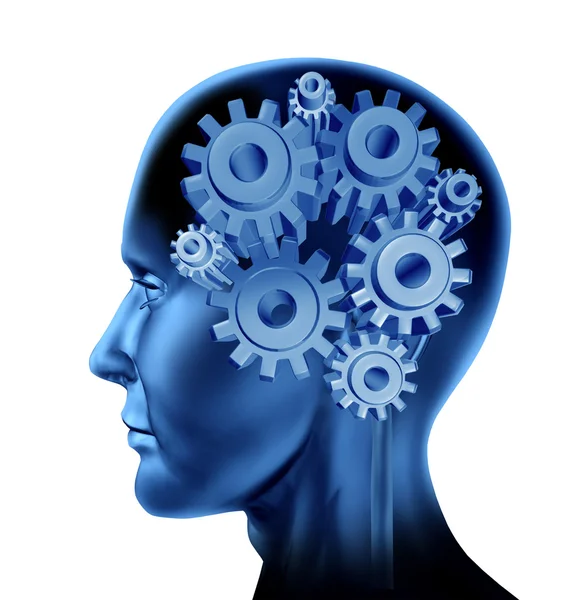 Intelligens och hjärnans funktion — Stockfoto