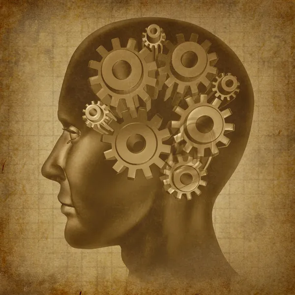 Brain Function Grunge Concept — Stock Photo, Image