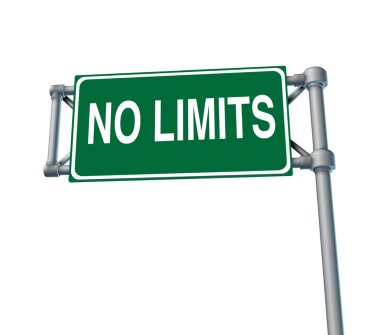 No Limitations clipart