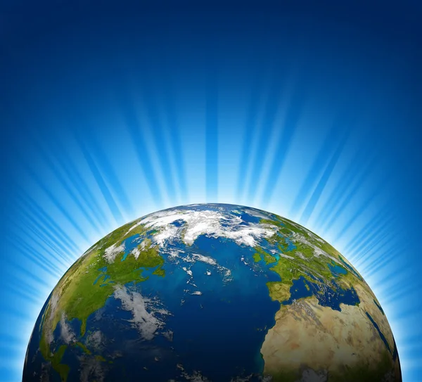Monde globe planète Terre planète — Photo