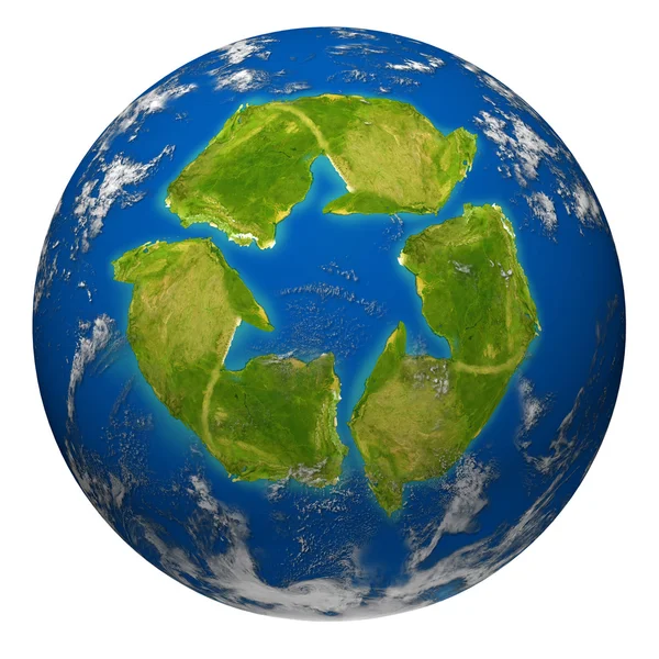 Globala bevarande planet — Stockfoto