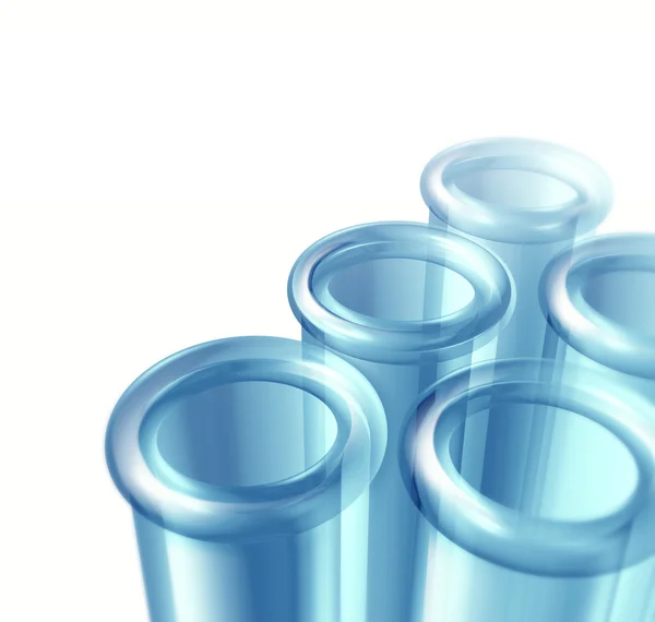 Tuburi de testare din sticlă — Fotografie, imagine de stoc