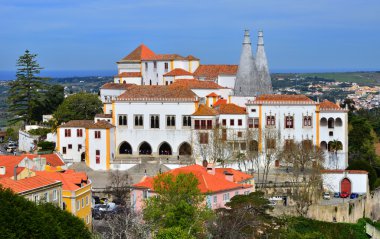 Sintra National Palace (Town Palace), Portugal clipart