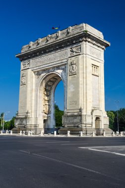 Arch of Triumph, Bucharest, Romania clipart