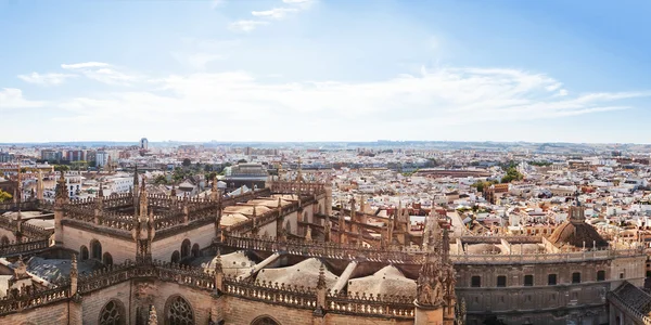Blick von der Kathedrale von Sevilla. Spanien. — Stockfoto