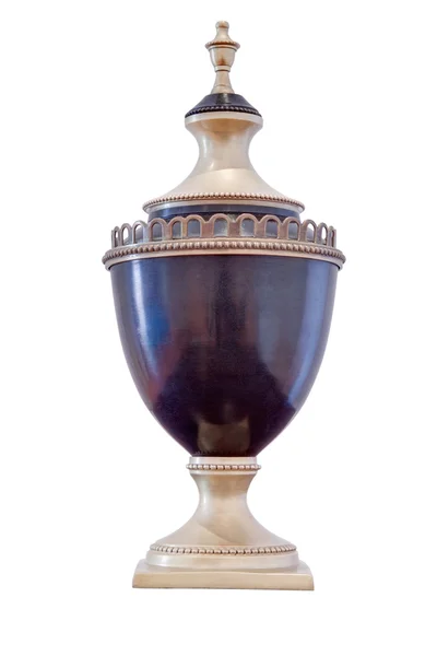 Vintage Cup Award auf weißen closeup. — Stockfoto