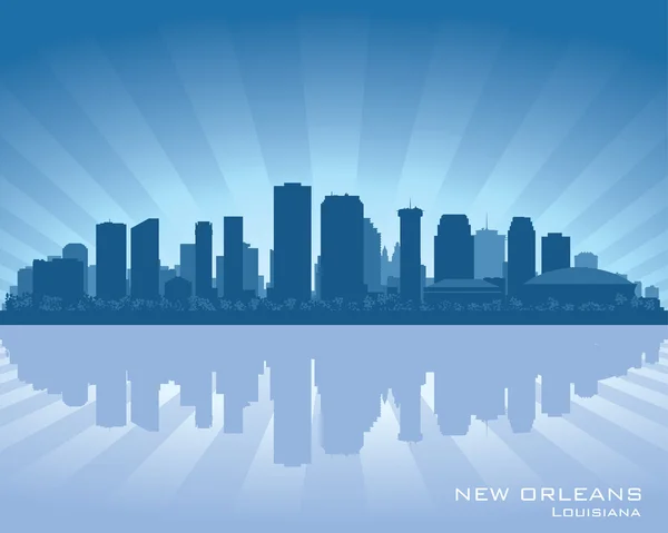 Nueva Orleans, Louisiana Skyline — Archivo Imágenes Vectoriales