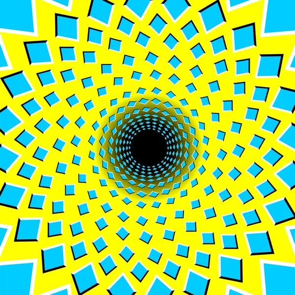 Optická iluze — Stockový vektor