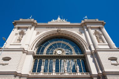 The Eastern railwaystation in Budapest clipart