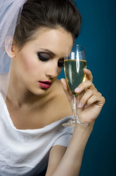 stock image Wedding fashion women portrait