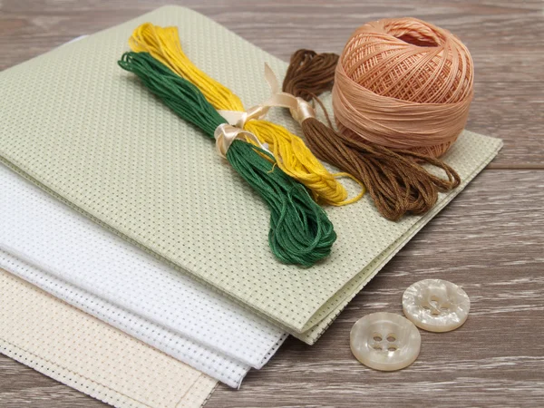 Set of needlework — Stock Photo, Image