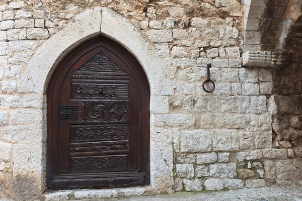 stock image Medieval iron door