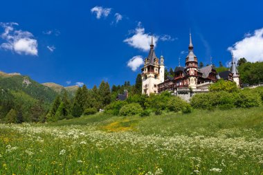 Peles Castle, Romania clipart