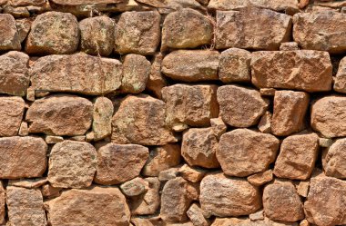 Old stone wall, seamless pattern clipart