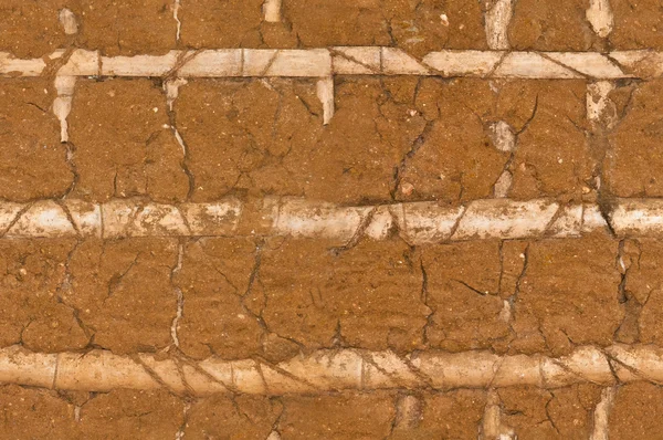 Antigua pared de arcilla, patrón sin costuras —  Fotos de Stock