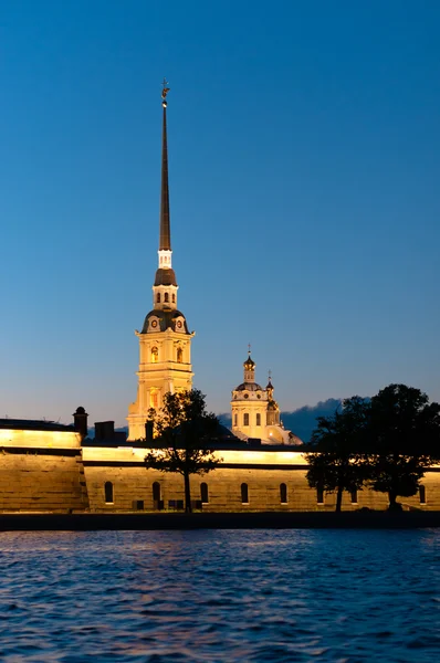 Peter and Paul fortress vertical view — Stock Photo, Image