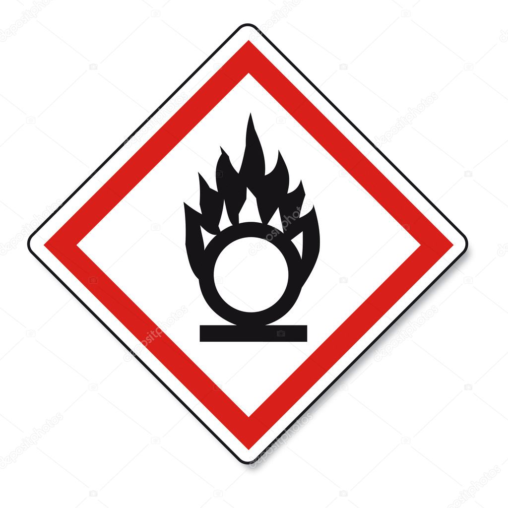 GHS warning danger sign Vektor