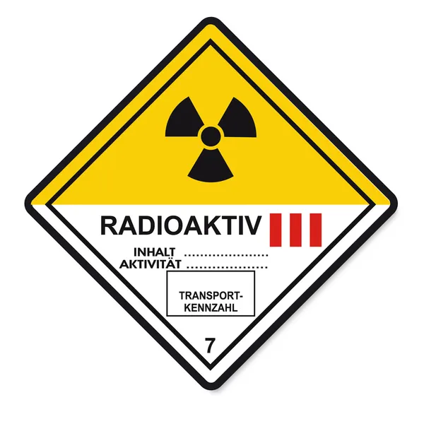 Farliga ämnen tecken ikonen brandfarliga skalle radioaktiva hazard — Stock vektor