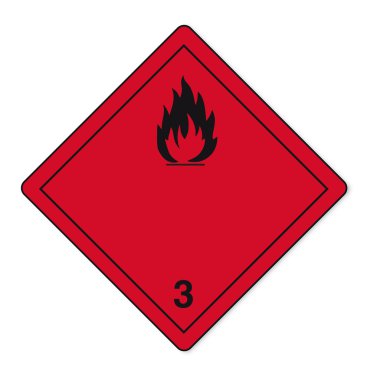 tehlikeli maddelerin işaretleri simgesi yanıcı kafatası radyoaktif tehlike ateş