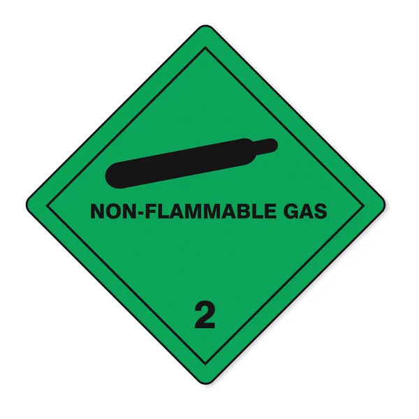 Hazardous substances signs icon flammable skull radioactive hazard gas — Stock Vector