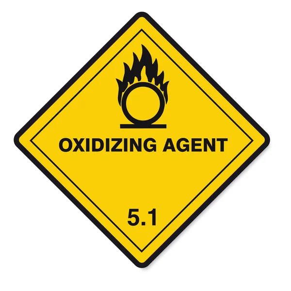 Επικίνδυνων ουσιών σημάδια εικονίδιο εύφλεκτα κρανίο ραδιενεργό κίνδυνο πυρκαγιάς — Διανυσματικό Αρχείο