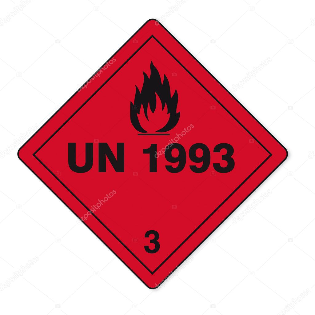 Hazardous substances signs icon flammable skull radioactive hazard fire
