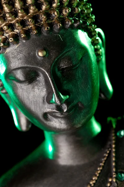 Buddha-Statue mit Leuchten — Stockfoto